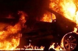 В Дагестане подожгли автомобиль судьи