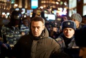 Суд арестовал Навального за неповиновение полицейским 