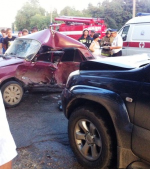 Водитель «Жигулей» погиб в аварии с участием автомобиля судьи