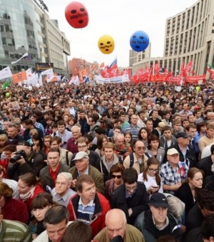 Суды Москвы в 90% дел выносят участникам митингов обвинительные приговоры