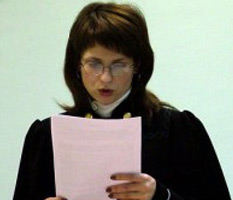 В СКР поступило заявление на судью Боровкову